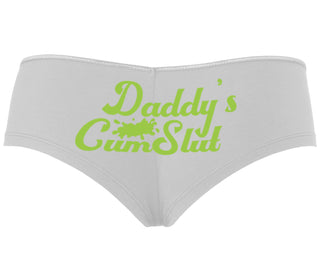 Daddy's Cumslut - White Boyshort