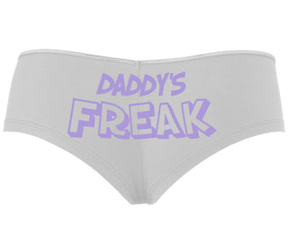 Daddy's Freak - White Boyshort