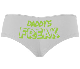 Daddy's Freak - White Boyshort