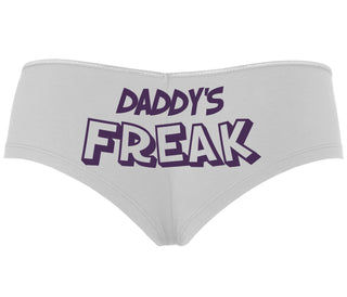 Daddy's Freak - White Boyshort