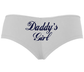 Daddy's Girl - White Boyshort