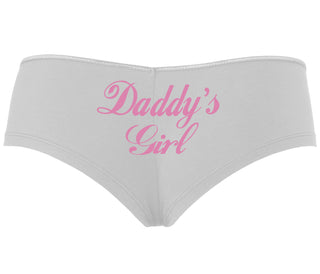 Daddy's Girl - White Boyshort