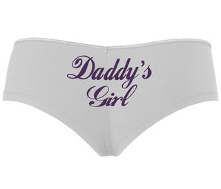 Daddy's Girl - White Boyshort