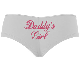 Daddy's Girl - White Boyshort