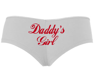 Daddy's Girl - White Boyshort