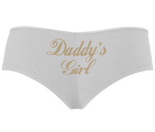Daddy's Girl - White Boyshort