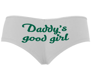 Daddy's Good Girl - White Boyshort