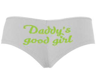 Daddy's Good Girl - White Boyshort