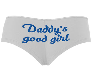 Daddy's Good Girl - White Boyshort