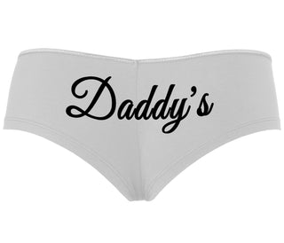 Daddy's - White Boyshort