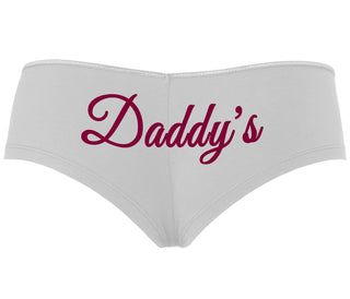 Daddy's - White Boyshort