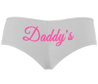 Daddy's - White Boyshort