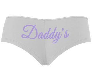 Daddy's - White Boyshort