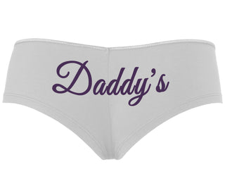 Daddy's - White Boyshort