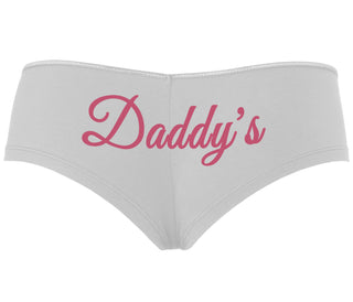 Daddy's - White Boyshort