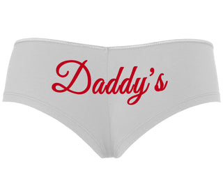 Daddy's - White Boyshort