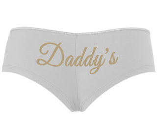 Daddy's - White Boyshort