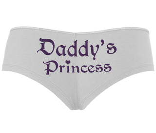 Daddys Princess - White Boyshort