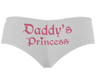 Daddys Princess - White Boyshort