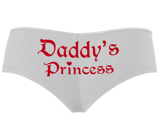 Daddys Princess - White Boyshort