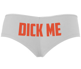 Dick Me - White Boyshort