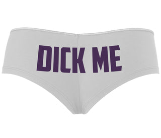 Dick Me - White Boyshort