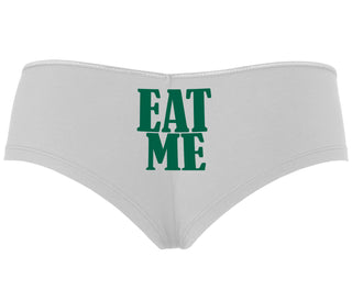 Eat Me - White Boyshort