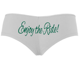 Enjoy The Ride - White Boyshort