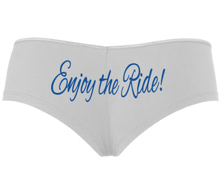Enjoy The Ride - White Boyshort
