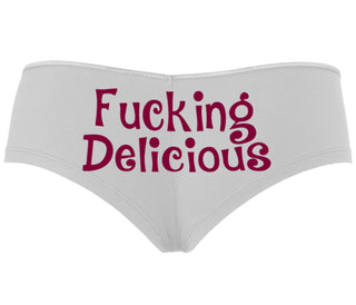 Fucking Delicious - Tasty - White Boyshort
