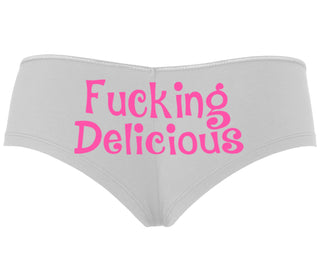 Fucking Delicious - Tasty - White Boyshort