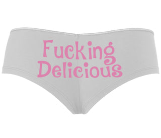 Fucking Delicious - Tasty - White Boyshort