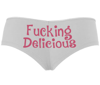 Fucking Delicious - Tasty - White Boyshort