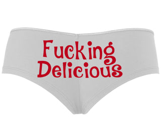 Fucking Delicious - Tasty - White Boyshort