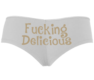 Fucking Delicious - Tasty - White Boyshort