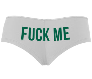 Fuck Me - White Boyshort