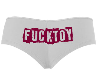Fuck Toy - White Boyshort