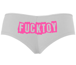 Fuck Toy - White Boyshort