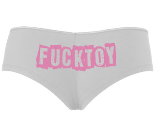 Fuck Toy - White Boyshort
