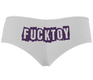 Fuck Toy - White Boyshort