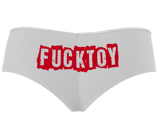 Fuck Toy - White Boyshort