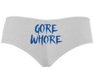 Gore Whore - White Boyshort