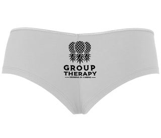 Group Therapy - Sharing Is Caring - White Boyshort