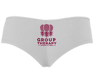 Group Therapy - Sharing Is Caring - White Boyshort