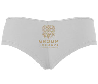 Group Therapy - Sharing Is Caring - White Boyshort