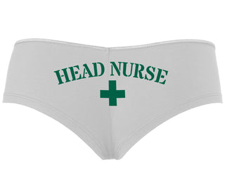 Head Nurse - White Boyshort