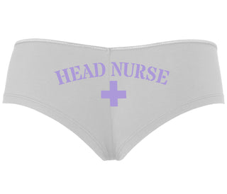 Head Nurse - White Boyshort