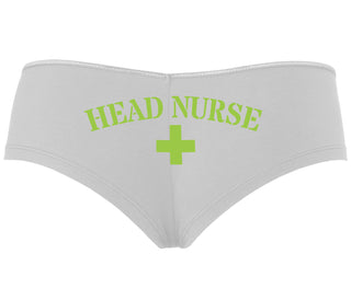 Head Nurse - White Boyshort