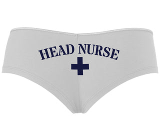 Head Nurse - White Boyshort