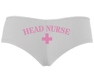 Head Nurse - White Boyshort